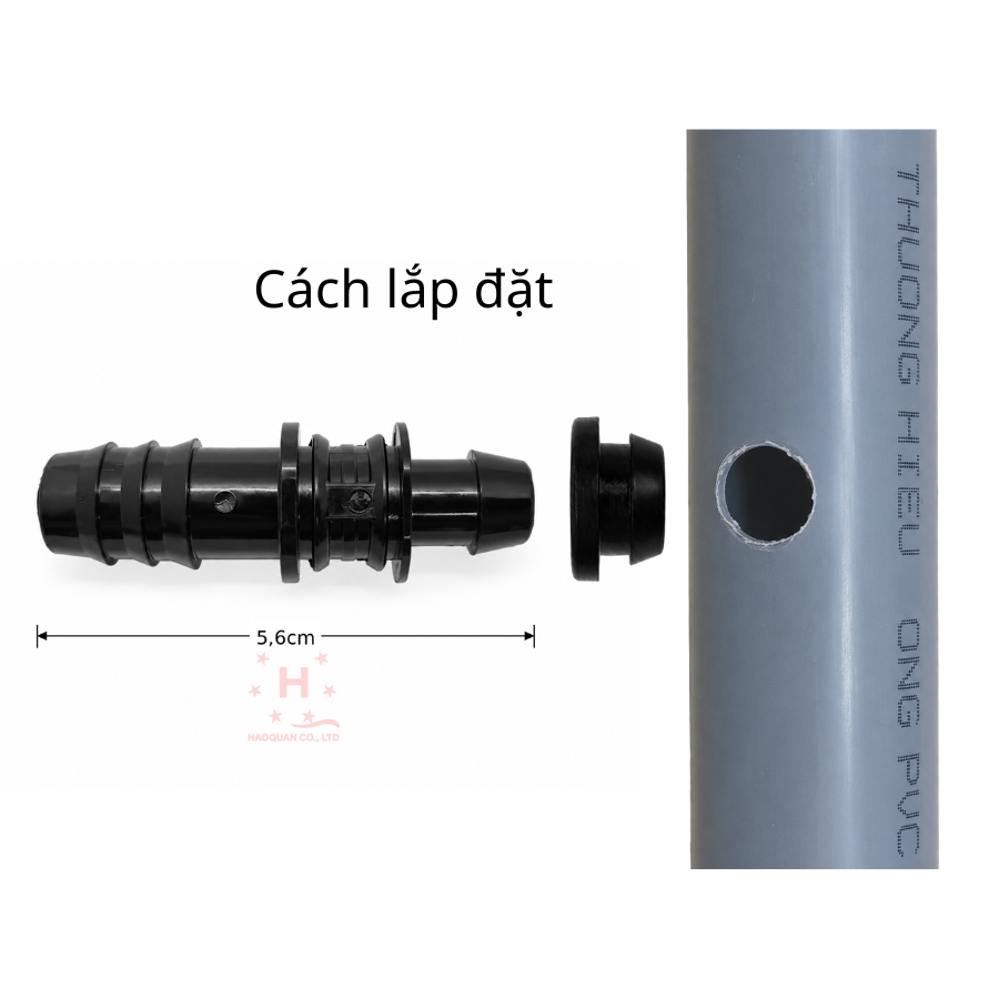 Bộ Khởi thủy 16/12mm + Roan cao su (10 cái/gói) - Ảnh 2